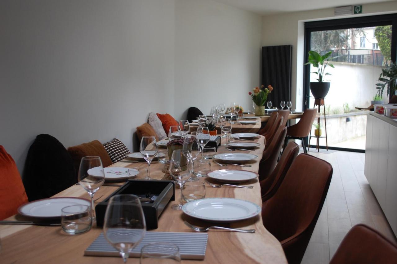 Huis Nest Logies Bed and Breakfast Halle  Exterior foto